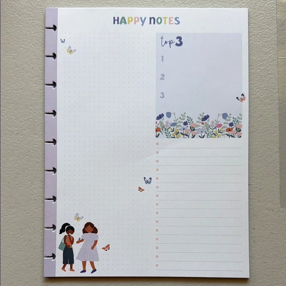 Happy Planner Classic Planner Accessories - Wildflowers Sticker & Tabs